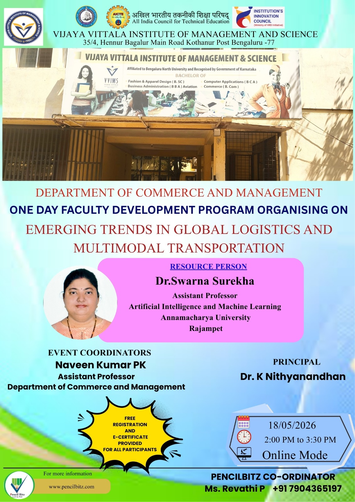 College Event Brochure